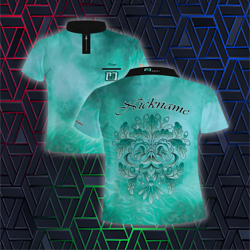 Blonde Swan Collection Teal Jersey