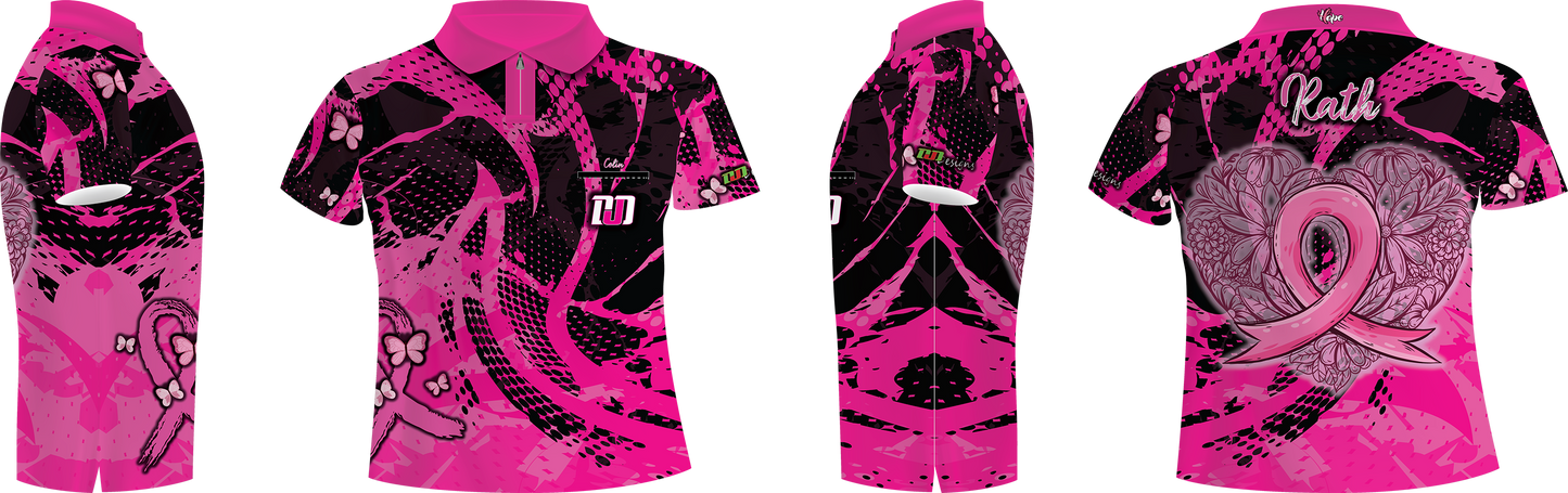 Breast Cancer Awareness Black Jersey