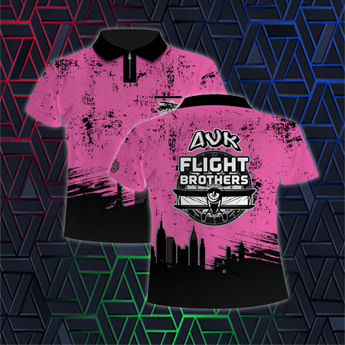 Flight Family Pink and Black