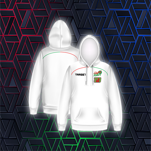Bullhitters Plain White Hoodie