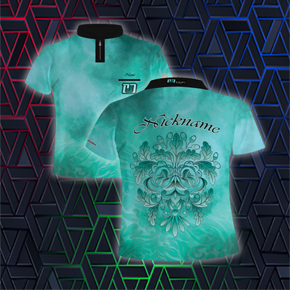 Blonde Swan Collection Teal Jersey