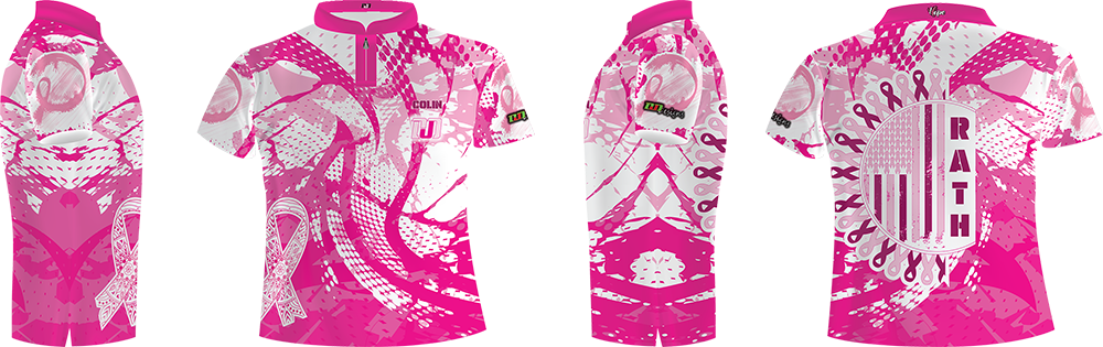 Breast Cancer Awareness White Jersey