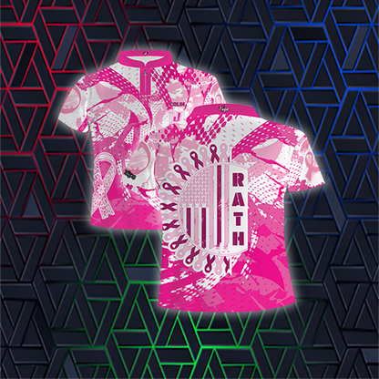 Breast Cancer Awareness White Jersey