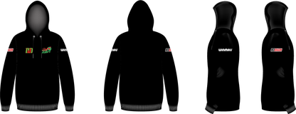 Bullhitters Plain Black Hoodie