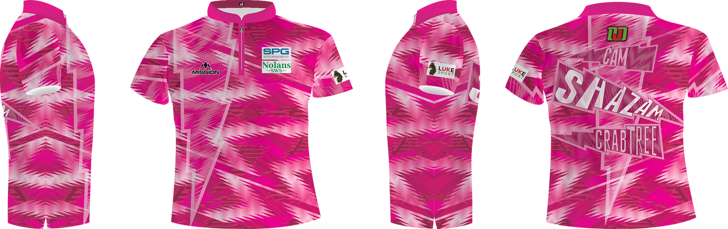 Cam Crabtree Pink Jersey