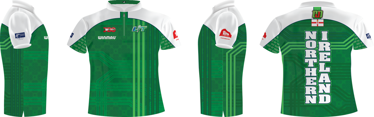JDC World Cup Northern Ireland Shirts