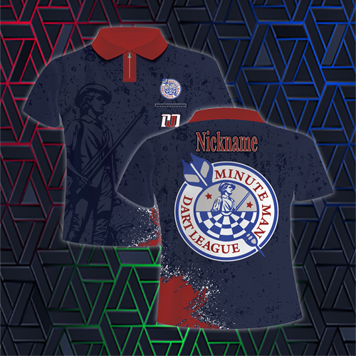 Minute Man Dart League Jerseys