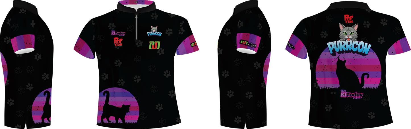 PurrCon 2026 Black Shirt