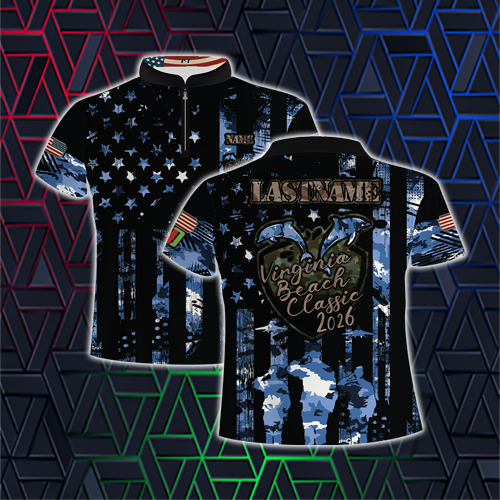 Virginia Beach Dart Classic 2026 Blue Military