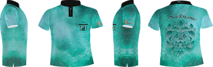 Blonde Swan Collection Teal Jersey